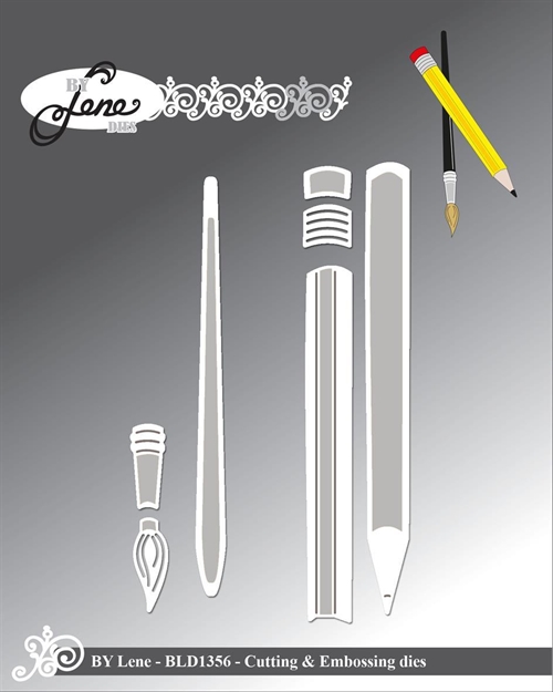 By Lene dies Pencils 1x11cm